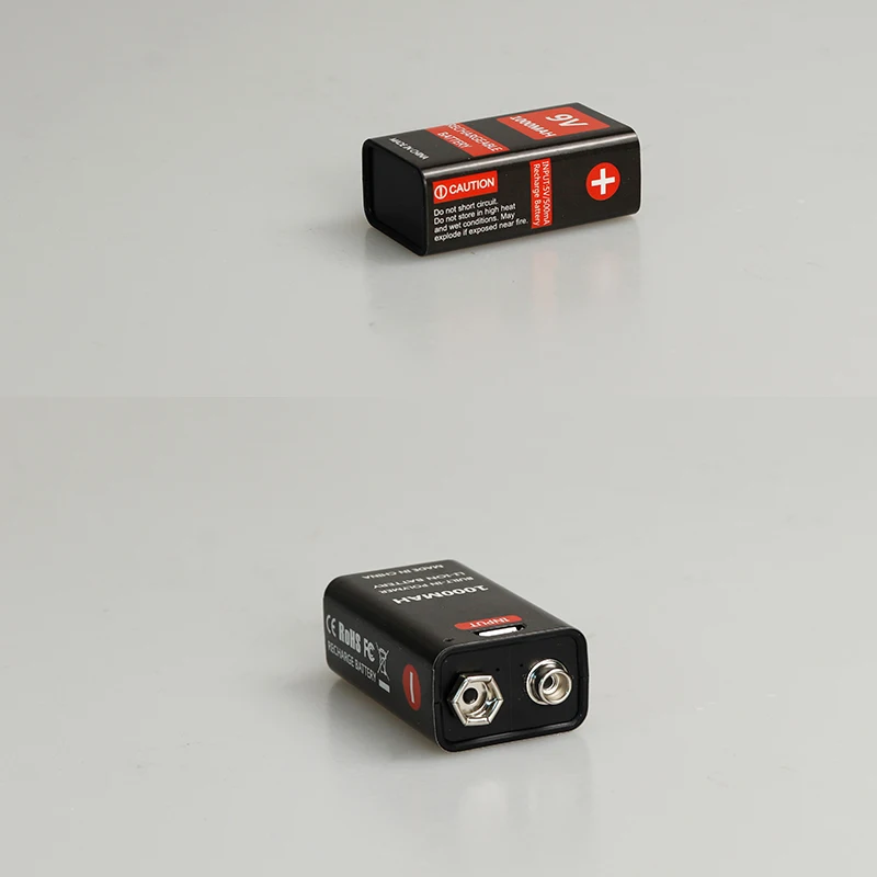 9V 1000 мА/ч, литий-ионный аккумулятор 6F22 USB аккумуляторная батарея детектор игрушка аккумуляторная батарея
