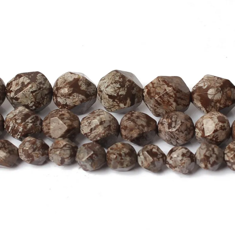 

6/8/10 мм природных граненые зимние яшмы каменные бусы круглые бусины для Аксессуары для ювелирных изделий DIY браслет 15 дюймов