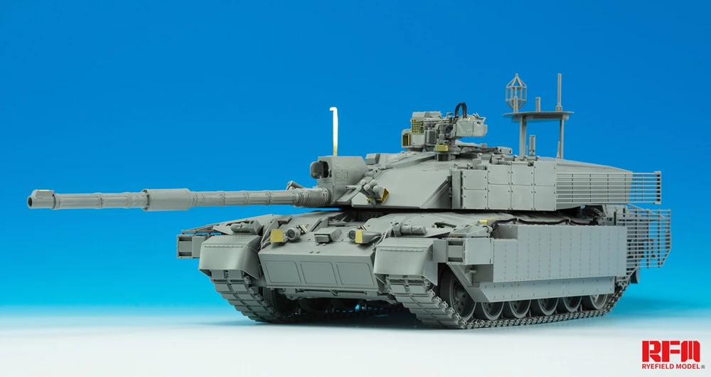 1/35 British Main Battle Tank Model Challenger II TES Строительный набор игрушки для детей и взрослых| |