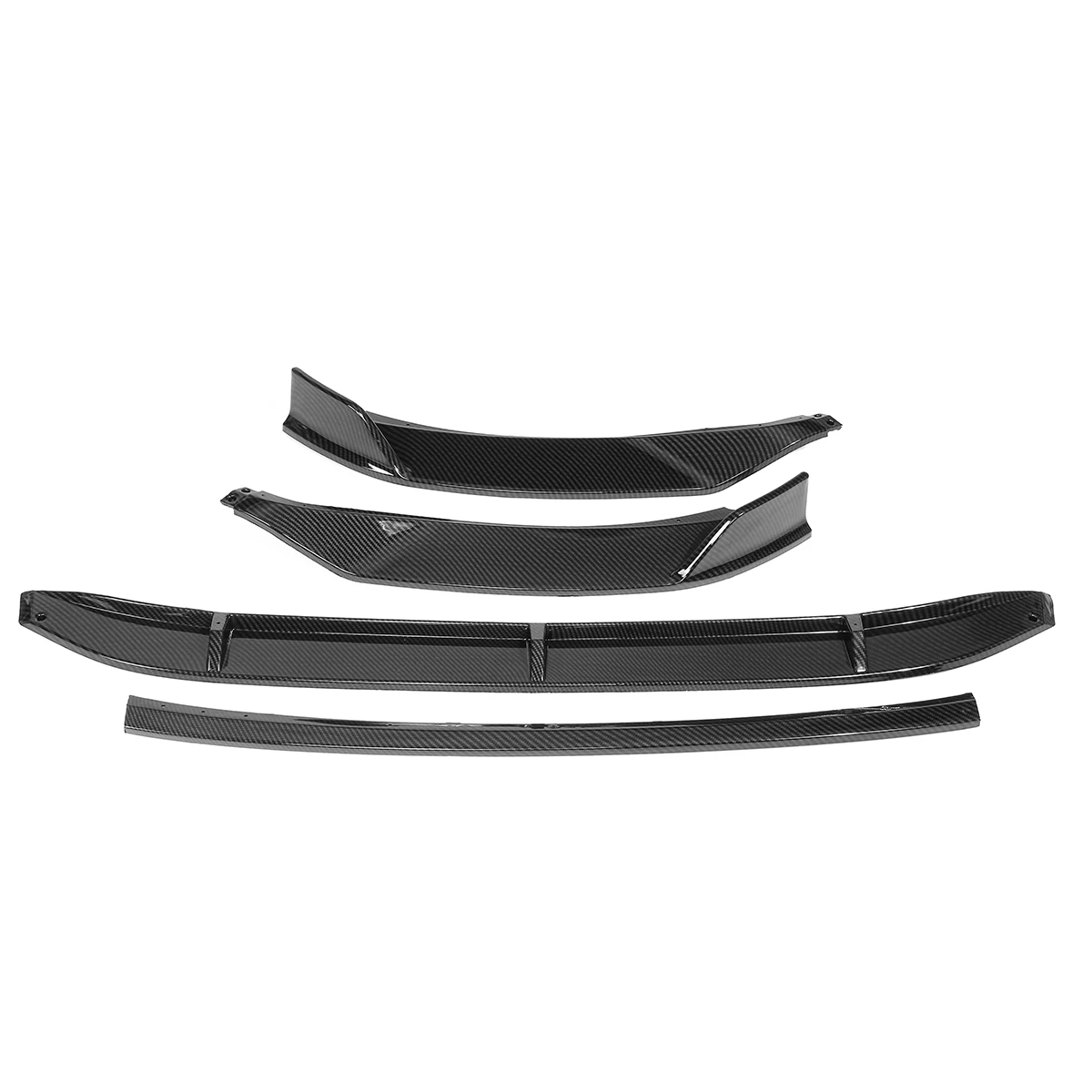 Съемный разветвитель переднего бампера автомобиля 4 шт. для подбородка спойлера