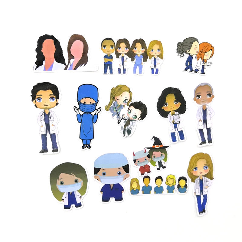 21 шт. водонепроницаемые наклейки на мотоцикл ноутбук скейтборд