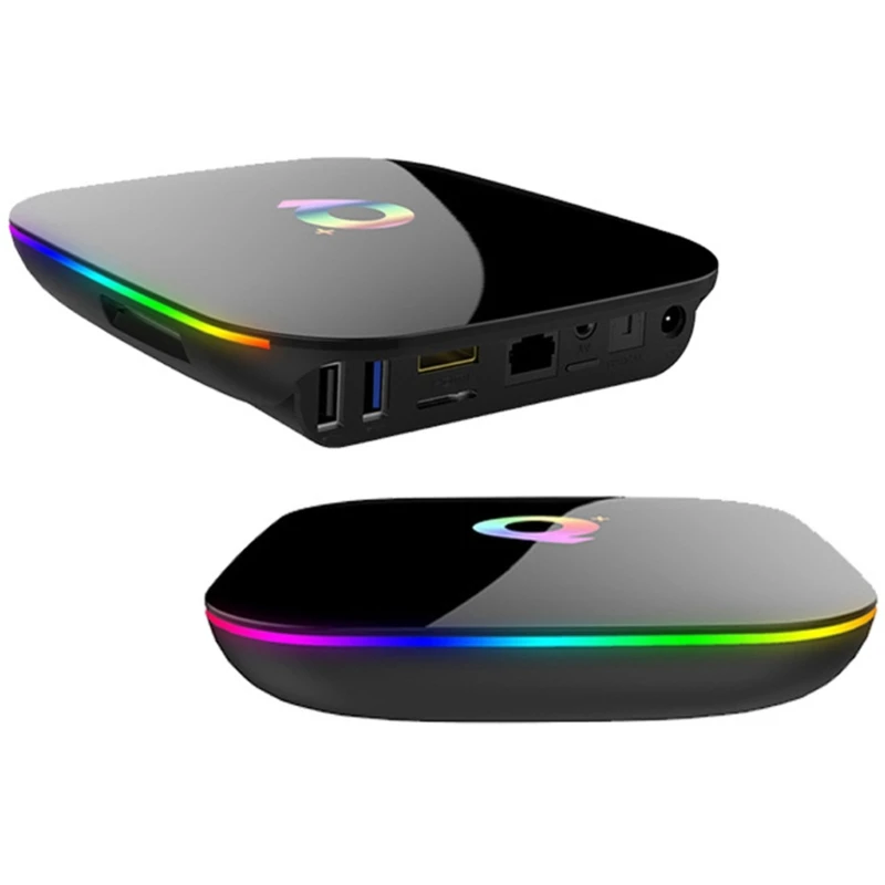 

Q Plus Smart TV Box A-ndroid 9.0 TV Box 2GB-RAM/16GB ROM 2.4G WiFi 6K HDMI DLNA Smart TV BOX