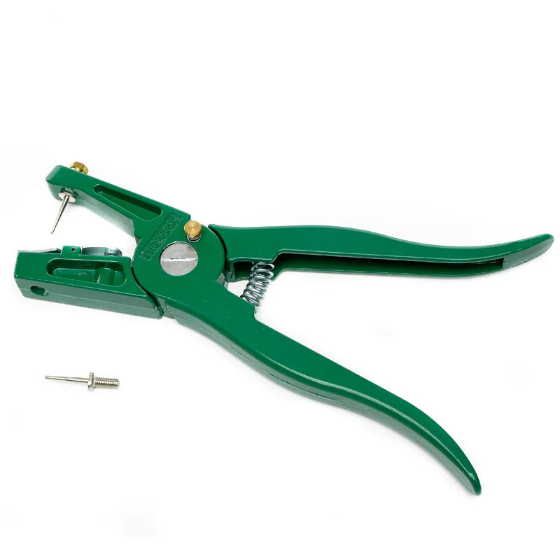 1 шт. зеленые плоскогубцы для ушных бирок крупного рогатого скота овец животных