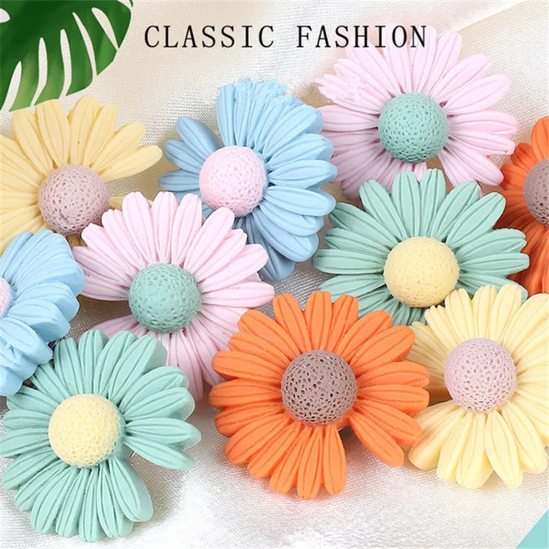 5 шт. 25 мм цветная металлическая кнопка маргаритки для одежды рубашка воротник