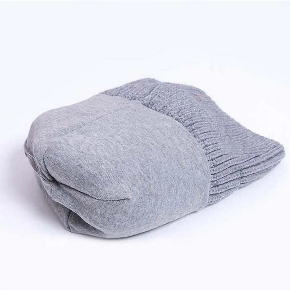 Шапка Вязаная Детская зимняя с двойным помпоном для девочек шляпа-шлем | одежда и