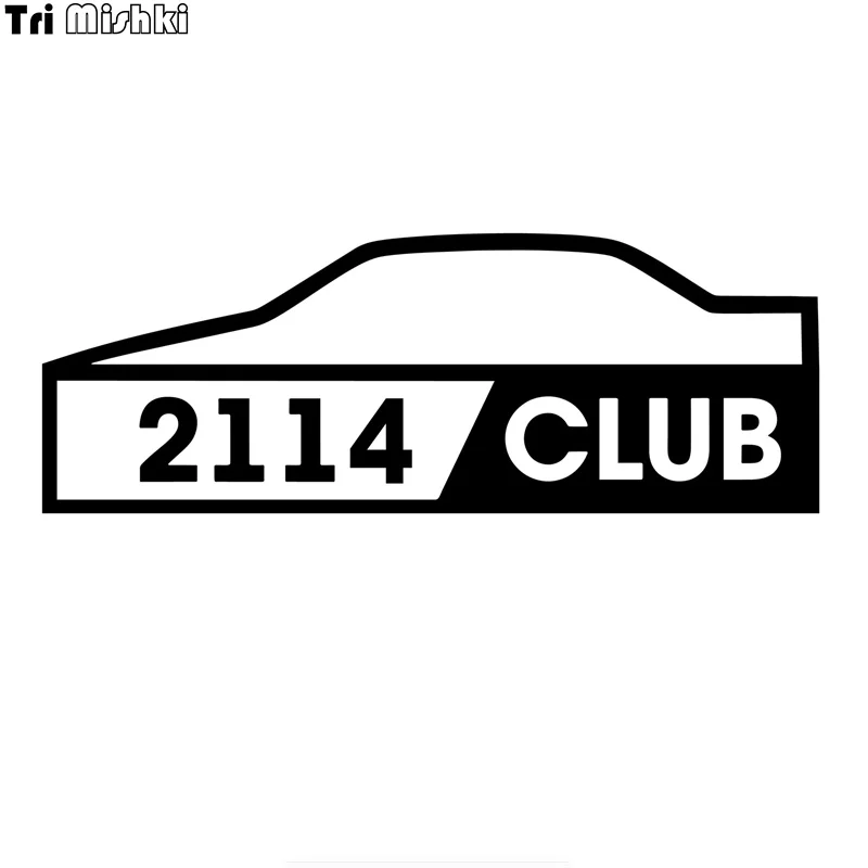 Tri Mishki HZX738 #23*8 3 см ВАЗ 2114 клубный гольфмобиль Стикеры виниловые наклейки