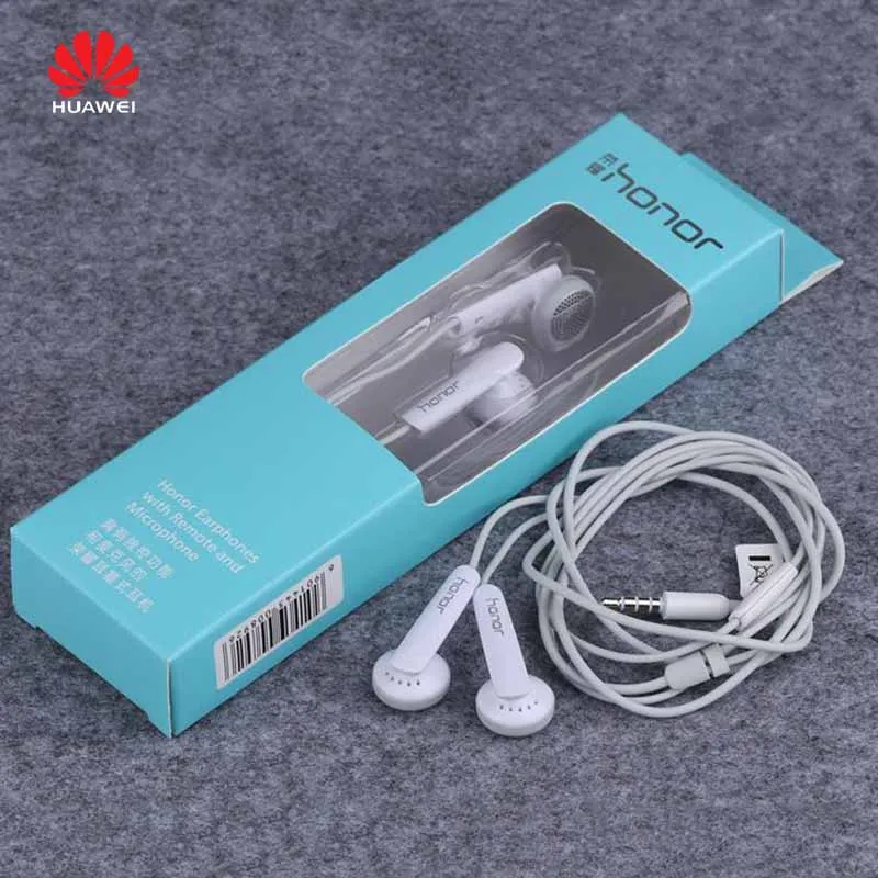 Оригинальные наушники вкладыши Huawei Honor 3 5 мм с микрофоном/пультом дистанционного