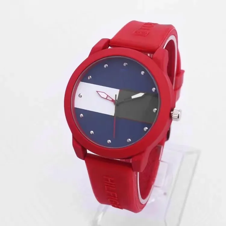 

Hera Wott HW Silicone Watches Colorful French style Girls Fashion Ladies Fashion Back to School OL styles Quartz Wrist Bracelet
