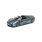 Коллекционная машинка Bburago 1:24 Porsche 918 Spyder, 18-21076, серый металлик