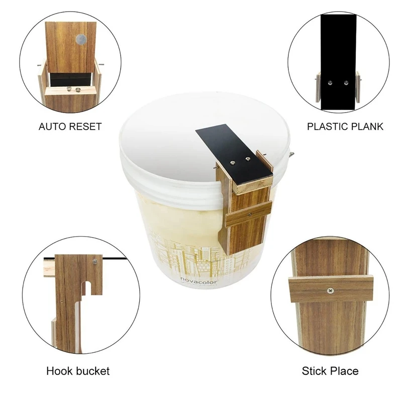 2 Pack Walk The Plank Mouse Trap Auto Reset Live Catch Rat | Дом и сад