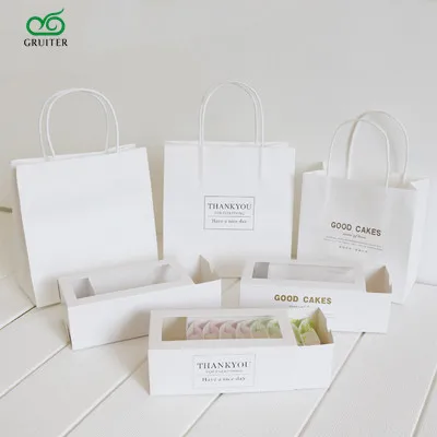GRUITER вынос мешок упаковочные пакеты Подарочная сумка кофе упаковка для десертов