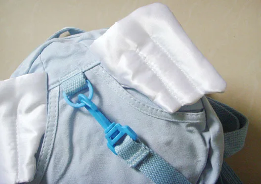 Детский рюкзак с защитой от потери детские ремни синие и розовые дизайнерские