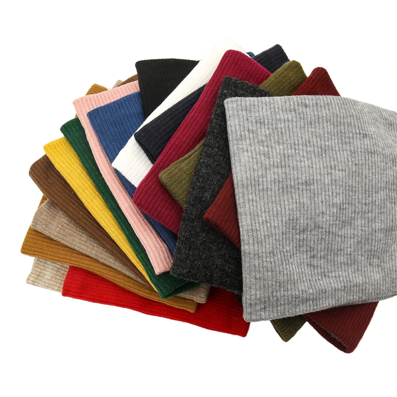 Новинка унисекс однотонный шарф с кольцом роскошный шейный платок детская