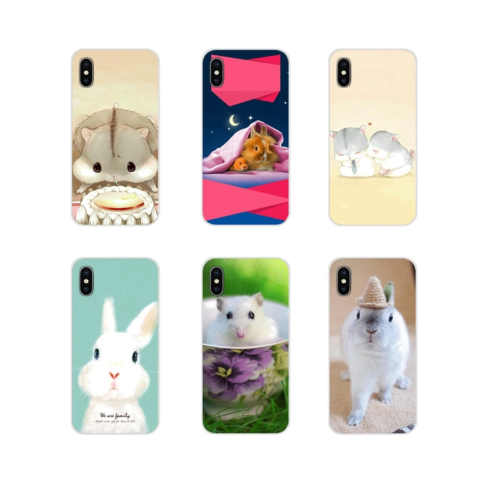 Кролик мышь Хомяк для Samsung Galaxy A3 A5 A7 A9 A8 Star A6 Plus 2018 2015 2016 2017 аксессуары чехол