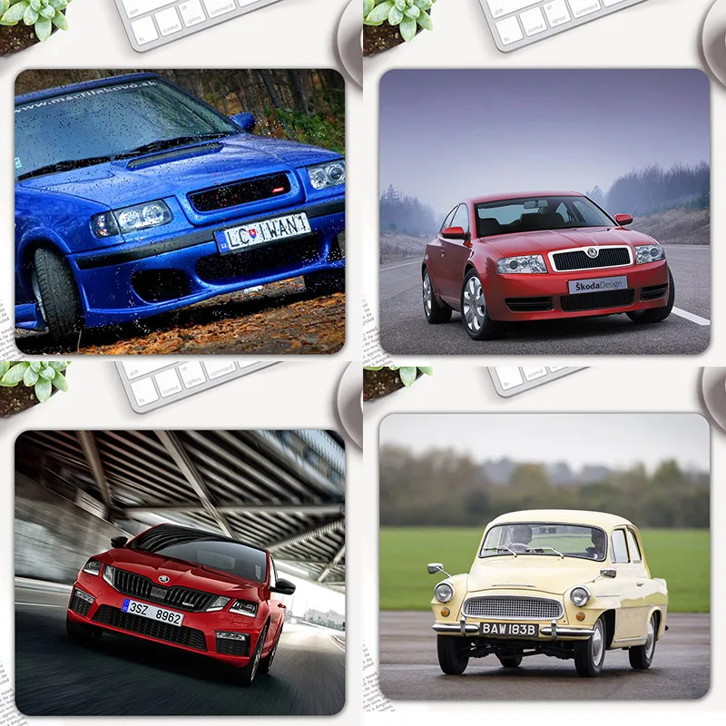 Автомобильный коврик для мыши SKODA компьютера ноутбука клавиатуры игровой