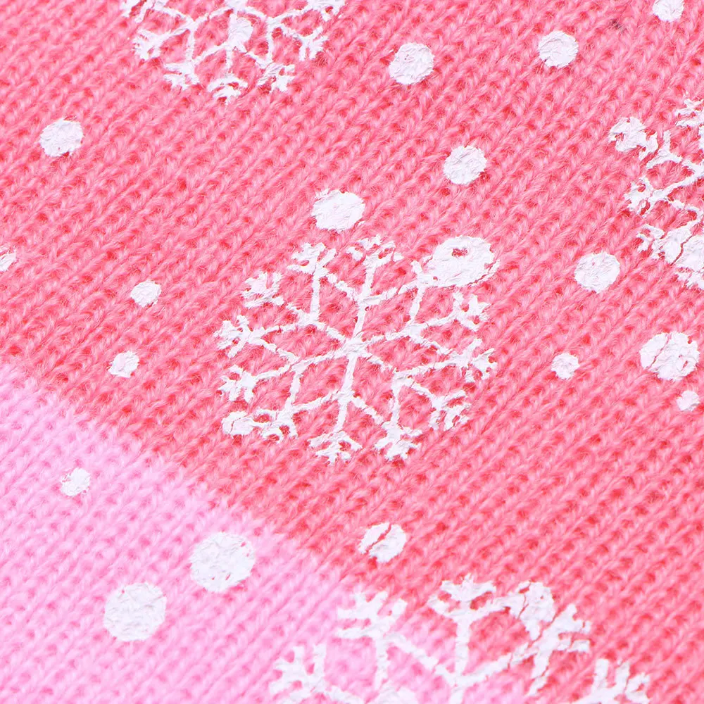 Рождественская шапка с принтом снежинки шарф комплект для детей 2019 зимние теплые