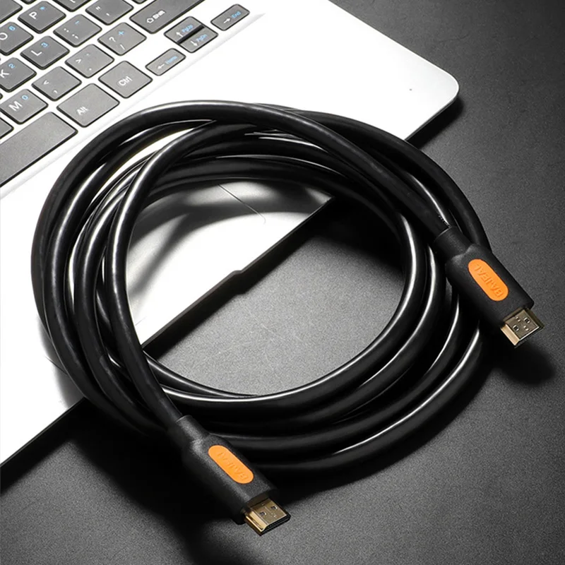 Высокоскоростной HDMI совместимый с 2 0 кабелей 4K разветвитель позолоченный