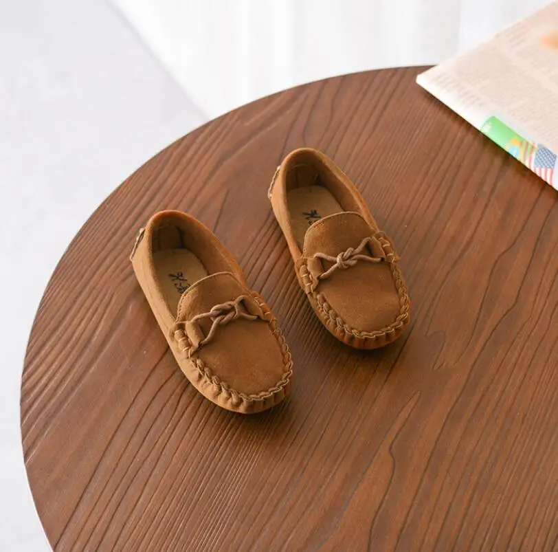

Kids Leather Shoes Baby Casual Shoes Girls Loafers All Sizes 21-35 Boys Slip-On Soft Breathable Sport Shoes Girls Party Sneakers