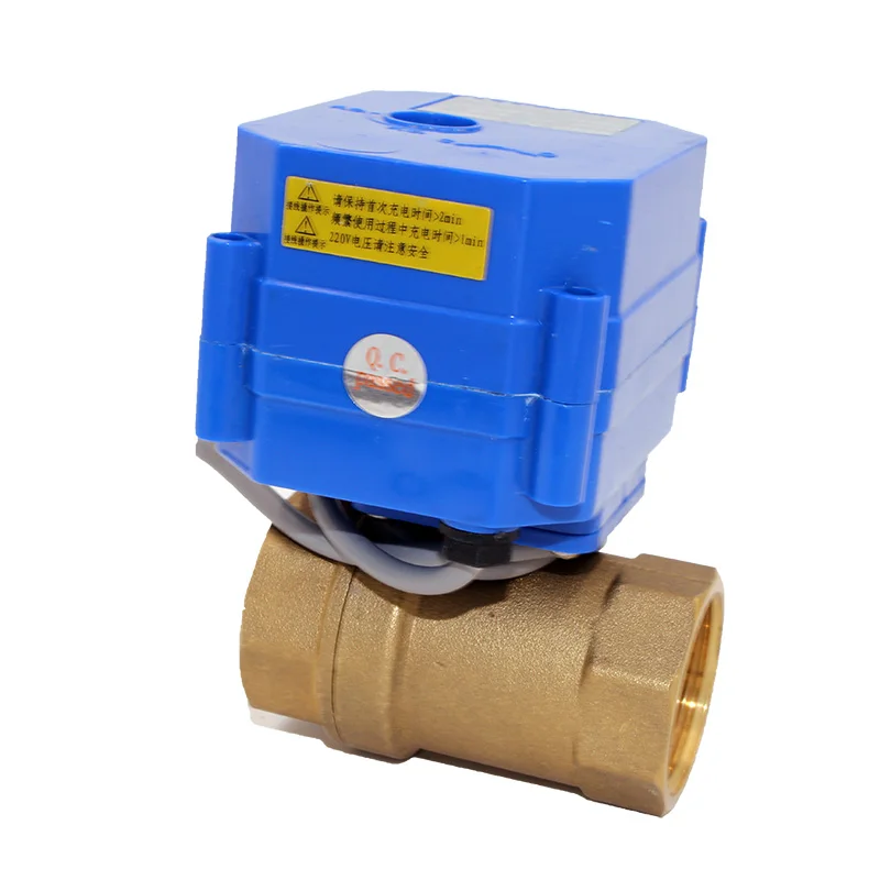 CWX 60P DN25 G1 &quotлатунный высокий крутящий момент мини электрический привод шаровой