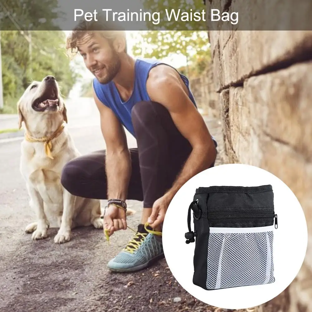 

Outdoor Portable Training Dog Snack Bag Pet Supplies Strong Wear Resistance Large Capacity Puppy Products Waist Bag Durable