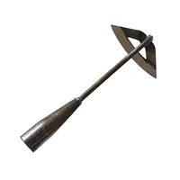 all steel hollow hoe hand held weeding rake farming shovel tool weeding accessories for garden farm agriculture planting