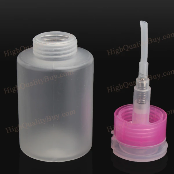 Лак для ногтей диспенсер насоса пустая бутылка розовый очистки УФ гель