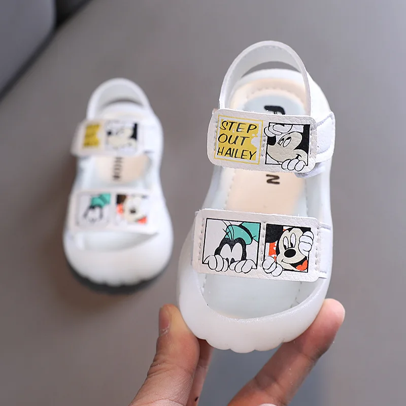 

Fashion Cute Lovely Baby Garden shoes Disney Micky Summer Baby Girls Boys Sandals Elegant Cute Toddlers High Quality Baby Clogs