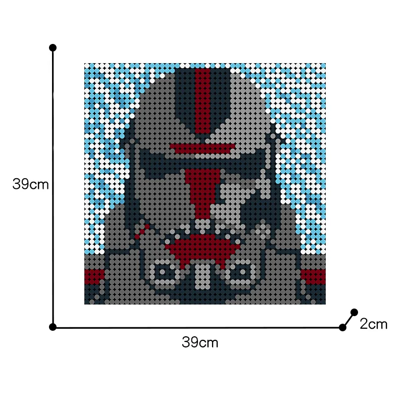 

MOC Creative Art Pixel Series Star Hunter Wars Plan Toys DIY Building Blocks Bricks Set World Famous Gift Kids Toys