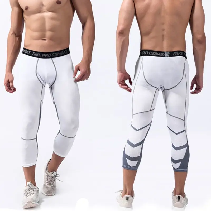 

Men's Compression Pants Men's Tight-Fitting Basketball Sport Pants Men Training Trousers Quick-drying Gym Pants Workout Legging