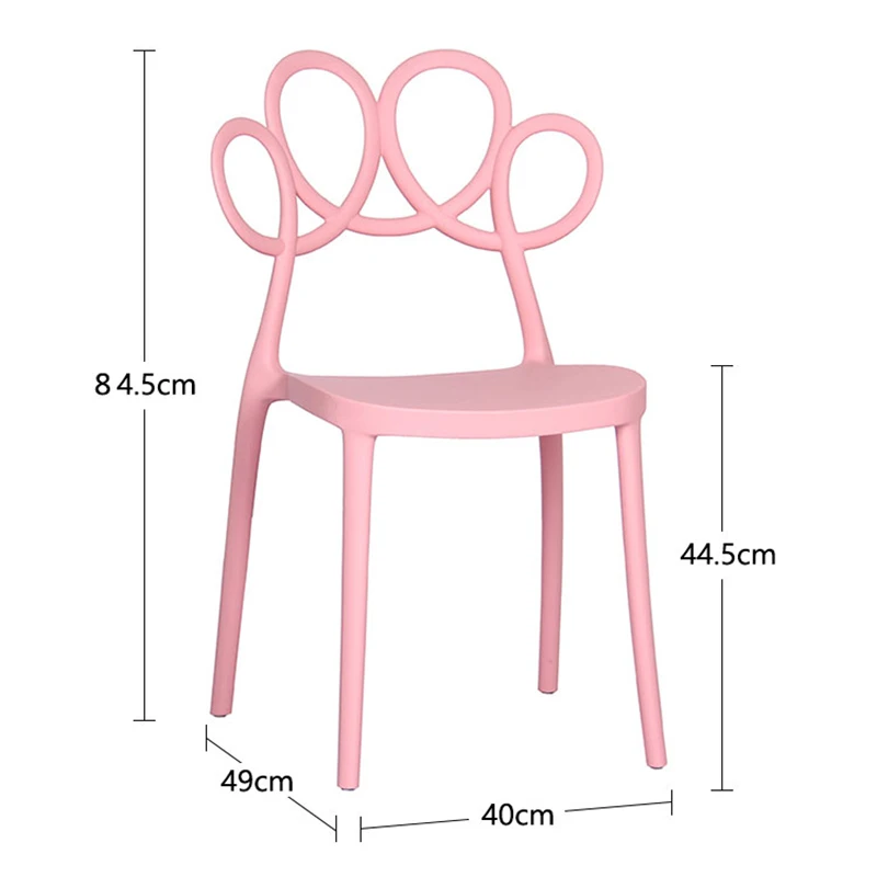 Modern Creative PP Plastic Chairs Dining for Rooms Restaurant Furniture Living Room Computer Kitchen |