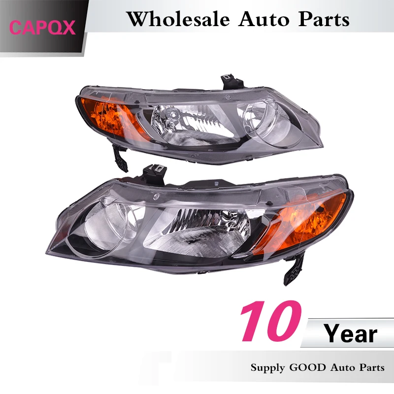 2 шт. передние фары головного света CAPQX 33151 SNA H02 33101 для CIVIC/CIVIC HYBRID 2006 2007 2008|lamp