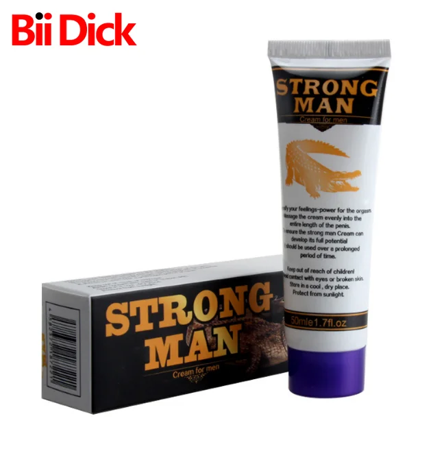 Крем для увеличения пениса Strong Man XXL мужской удлинитель увеличивающий рост