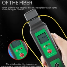 3306A Optical Fiber Identifier VFL Live Fiber Identifier Detector Identificador de Fibra Optica Ftth Tool Cable Identifier