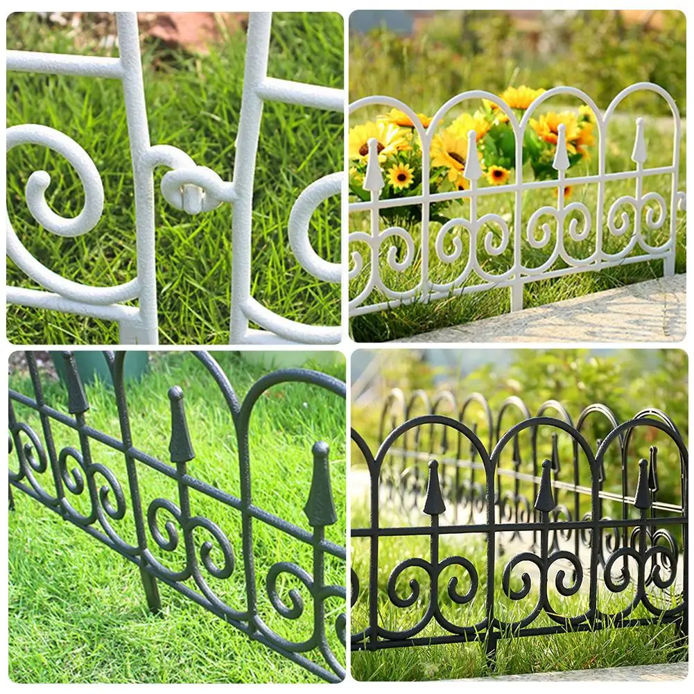 

PCSLot Garden Border Decorative Garden Fence Edging Outdoor Plant Bordering Lawn Edging Fence for Yard Garden valuable