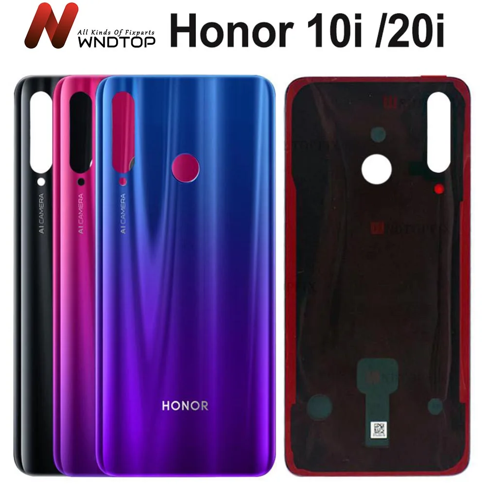 Задняя крышка батарейного отсека для 6 21 &quotHuawei Honor 20 i 10i 20i задняя корпуса Замена