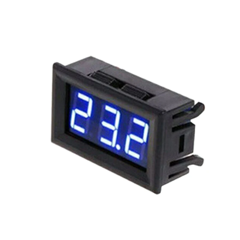 Новый DC 12V светодиодный цифровой Дисплей термометр 50 110 Цельсия автомобилей метр