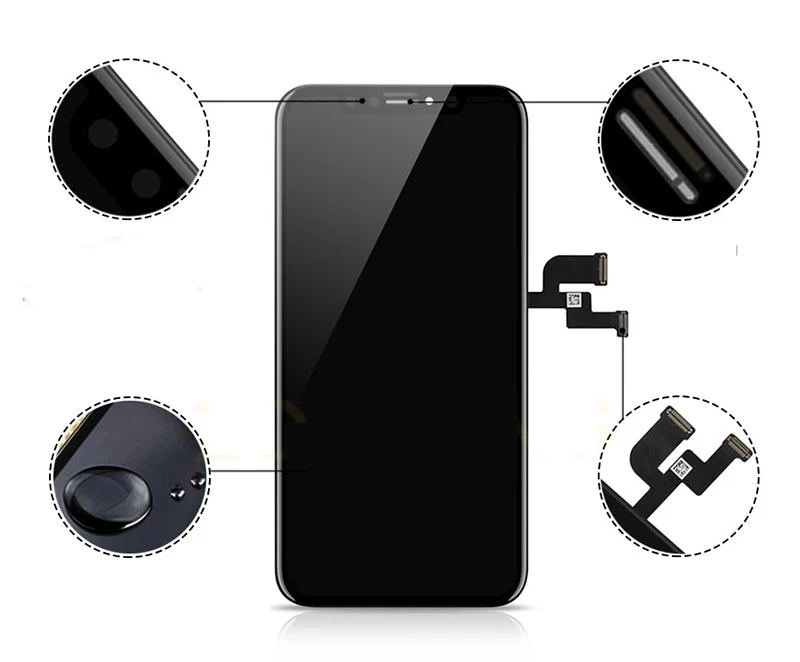 BFOLLOW Восстановленный OLED для iPhone X XS/XS Max/XR ЖК-экран AAA дигитайзер дисплей сборка Замена