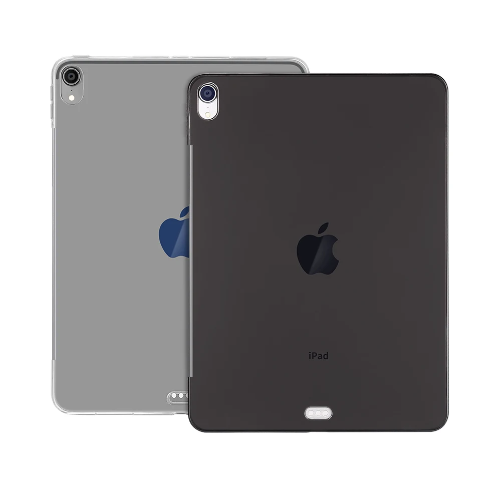 Чехол для iPad Pro 11 2018 прозрачный ТПУ силиконовый мягкий чехол 12 9 противоударный