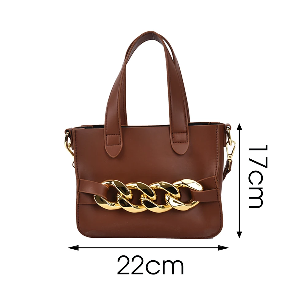 

Luxury Brand Mini Tote bag 2021 Fashion New High-quality PU Leather Women's Designer Handbag Chain Shoulder Messenger Bag Purses