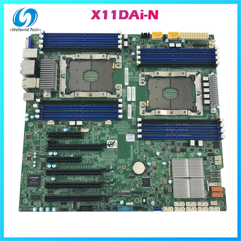 Kaufen Workstation Motherboard Für Supermicro Für X11DAi-N C621 Vollständig Getestet, Gute Qualität