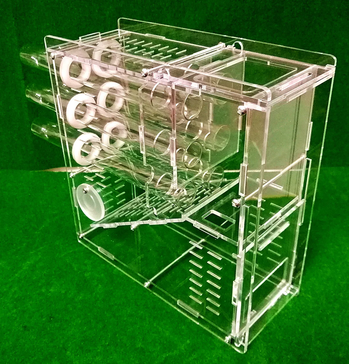 Huang jing Nest Acrylic Tube Nest Arboreal Concrete Bamboo Joint Tube Nest