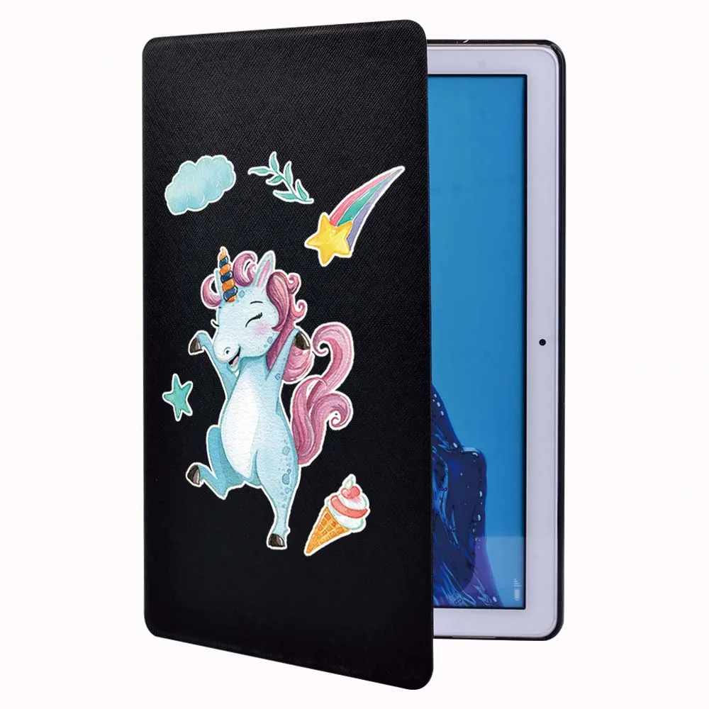 Чехол для планшета Huawei MediaPad T5 10 1 дюймов кожаный чехол с защитой от падения и