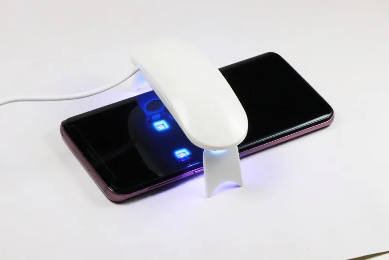 6 Вт белая УФ светодиодная лампа для сушки ногтей портативный микро USB кабель для домашнего использования для ногтей УФ-гель сушилка лака машина 3 светодиодный S лампа Инструмент для дизайна ногтей