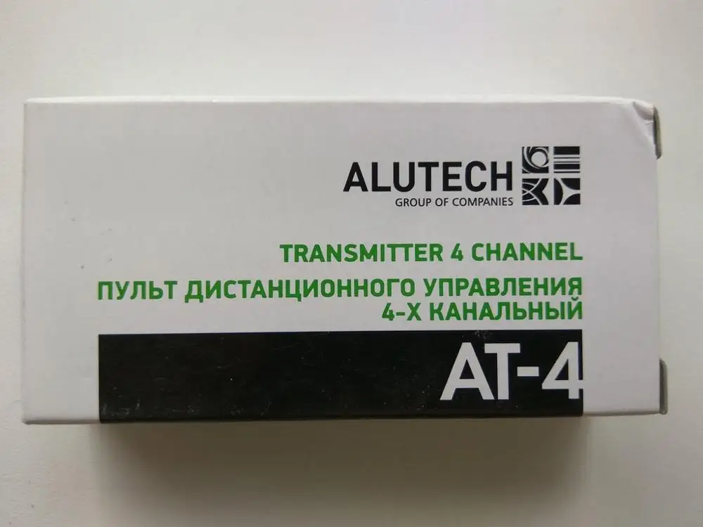 Alutech AT-4 AR-1-500 AN-моторы ASG1000 дистанционный пульт 433 92 МГц плавающий код 4 канала двери