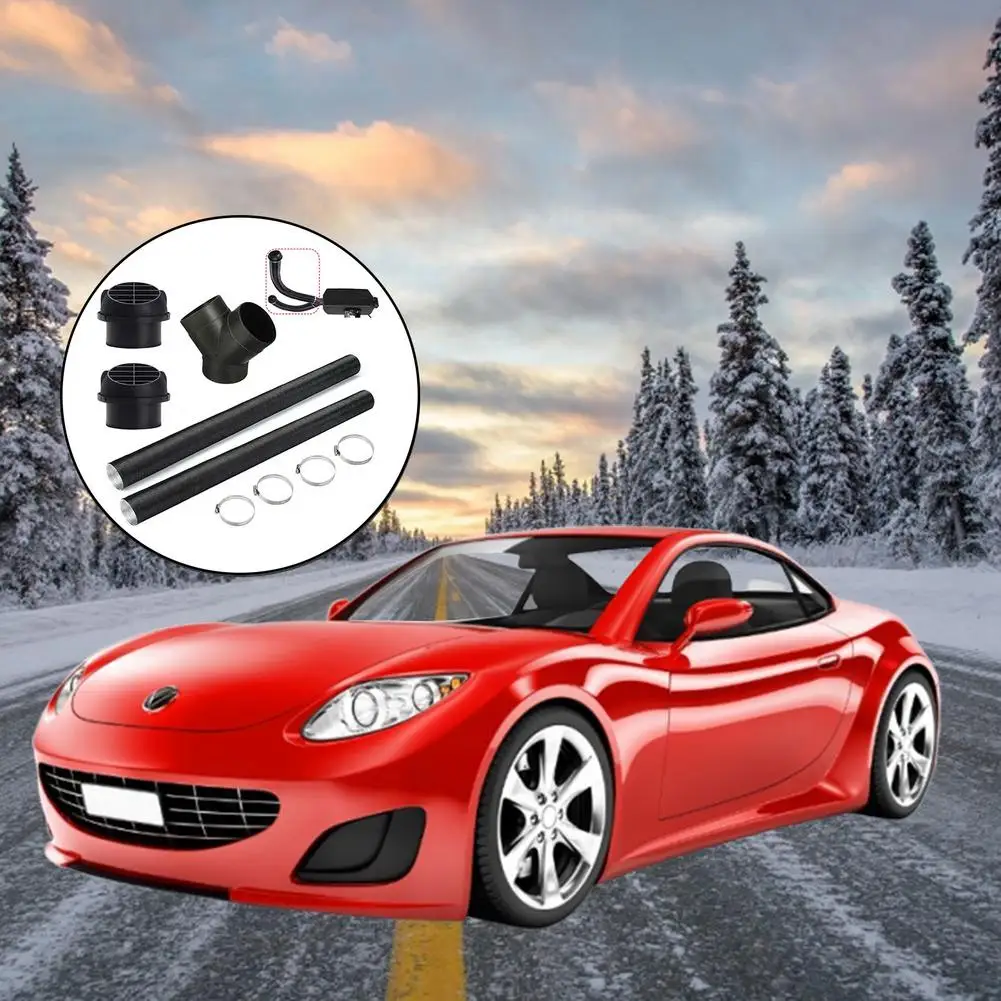 75 мм автомобильный обогреватель трубы воздуховод теплого воздуха на выходе для