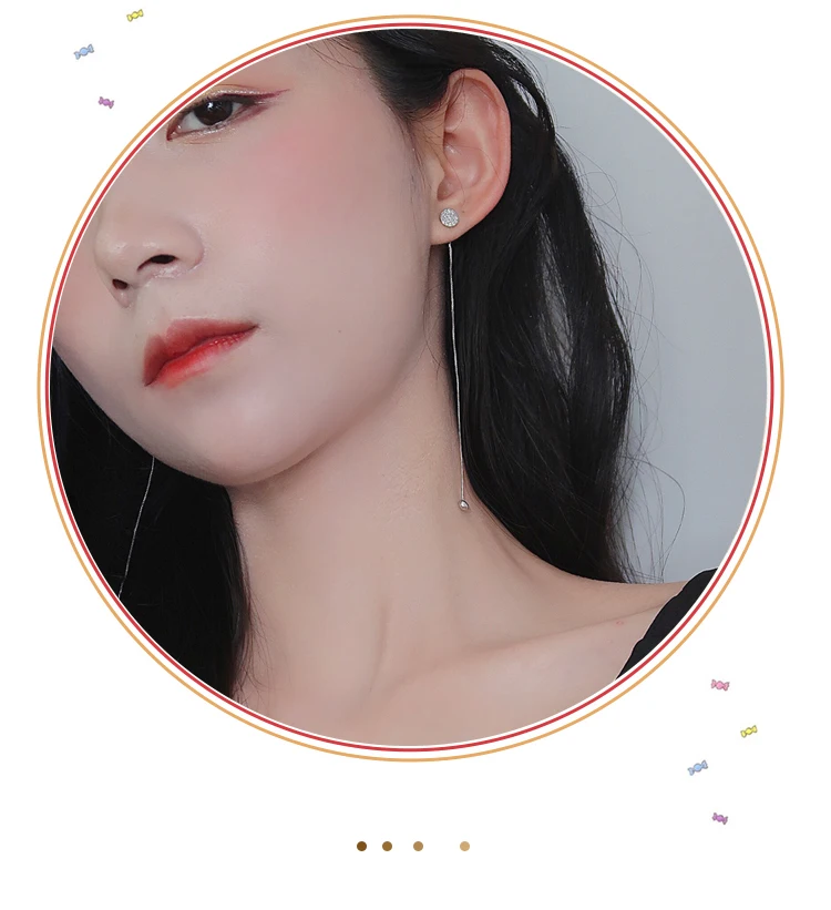 

S925 needle trendy jewelry earrings modern temperament small high quality crystal earrings women 2020 new fashion jewelry