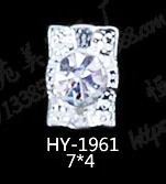 HY-1961 10pcs 10 шт./лот, сплав дизайн ногтей 3d плоские цветы бриллианты жемчужные ювелирные изделия Стразы украшения для ногтей - Цвет: HY-1961 10pcs