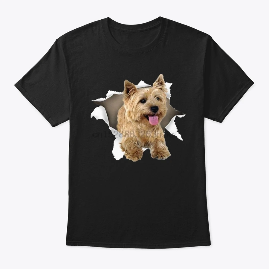 Мужская футболка Cairn Terrier рваная Футболка женская мужская футболка|Мужские