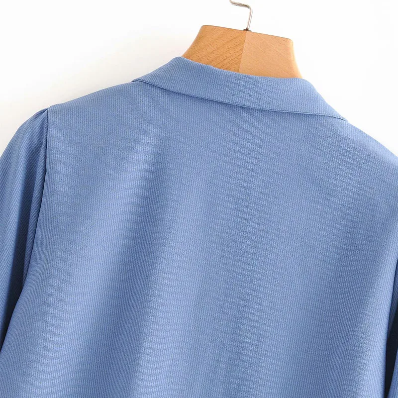 

Fashion Lapel Solid Color Single Breasted Female Shirt Korean Harajuku Long Sleeve Chic Women's Tops