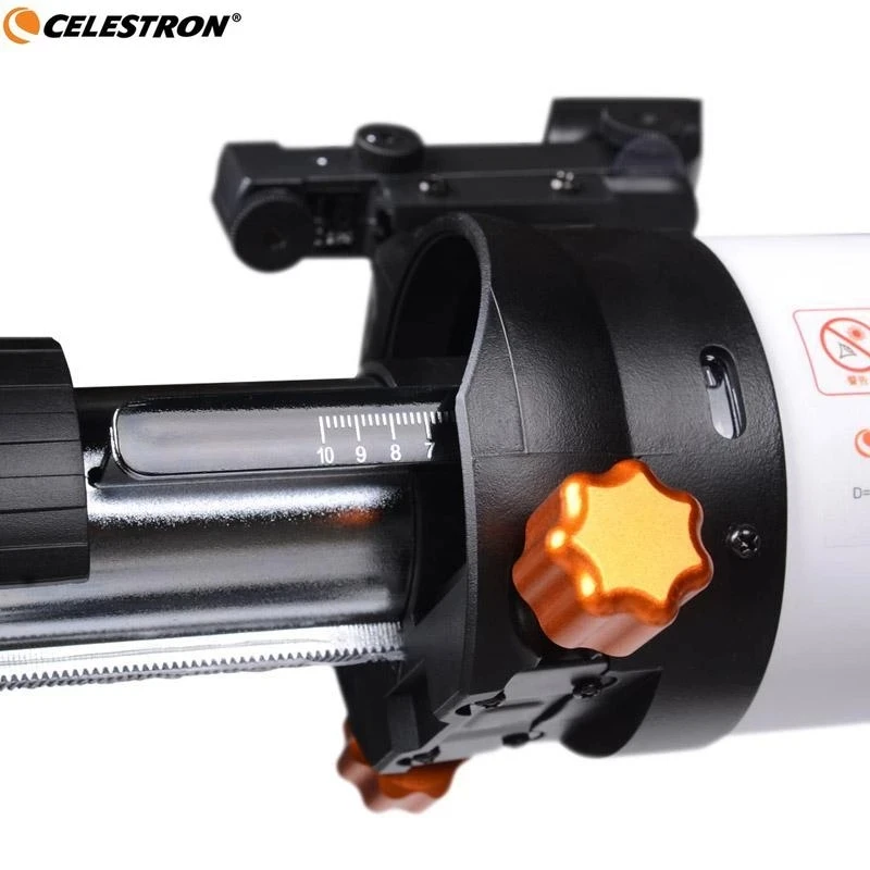 celestron xiaomi professional 80500mm fmc az refractor astronomical telescope with tripod phone adapter 255x zoom monoculars free global shipping